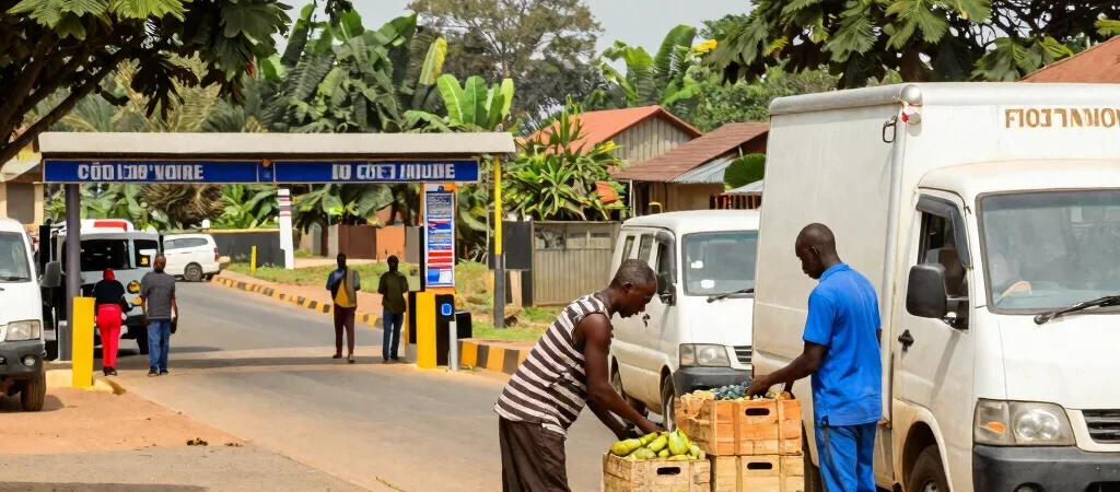Sur l’axe Abidjan–Lagos, la frontière est une économie